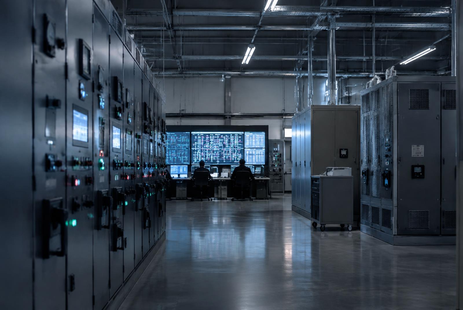 Institutional energy control room